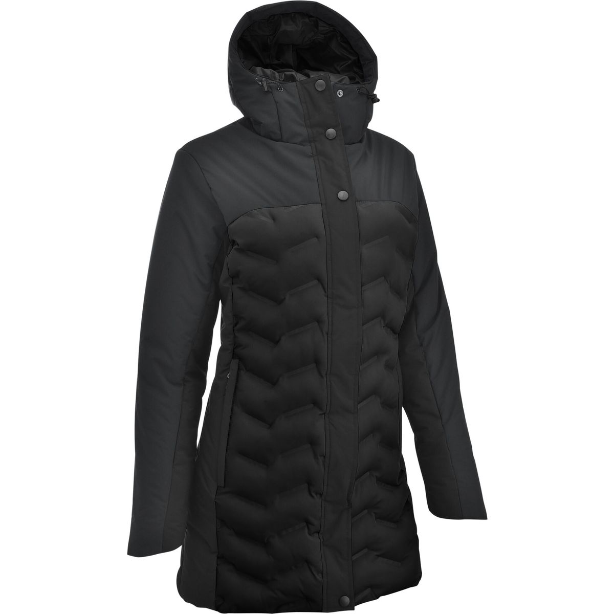 MAUL Sport Eifel MTX REC - Thermo Steppmantel m. Kapuze black (0101) 46 5010000849-0101-46