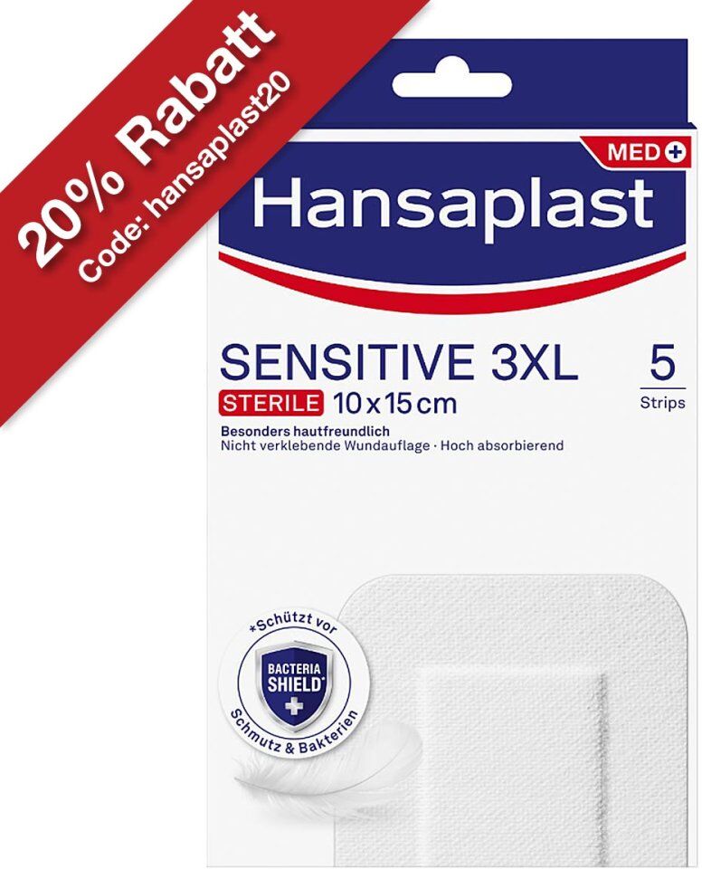 Hansaplast Steriler Wundverband 3XL 10x15