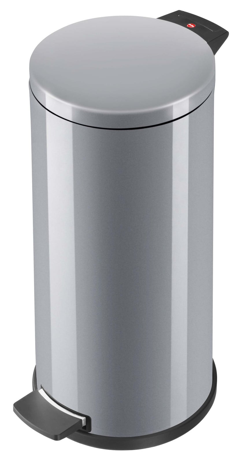 Hailo ProfiLine Solid 20 Afvalbak, Zilver