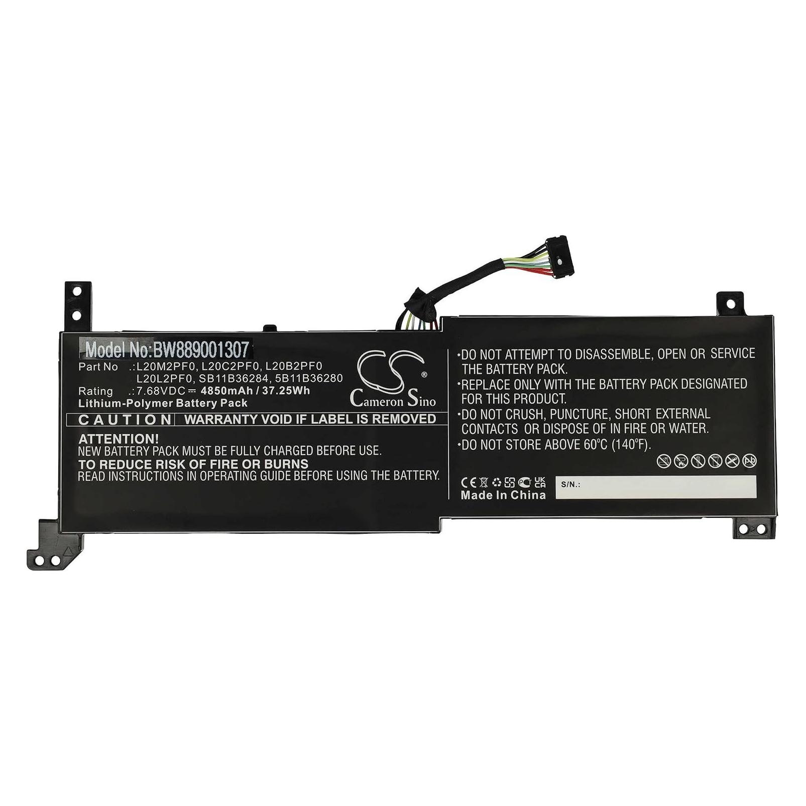Lenovo FRU S360 BYD L20B2PF0 (2 Zellen, 4950 mAh) (5B11B36278)
