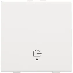 Niko Züblin 154-52901 Einfach Taster mit LED Haus verlassen für Niko Home Control white co 15452901