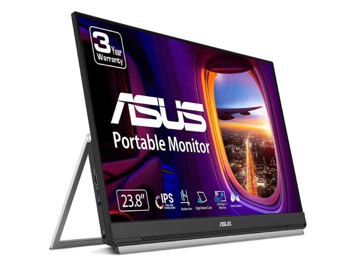 ASUS ZenScreen MB249C computermonitor 60,5 cm 23,8'' 1920 x 1080 pixels full hd led zwart
