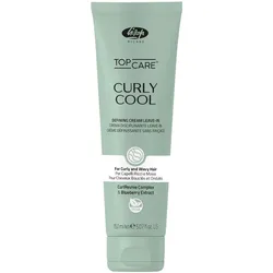 150ml Lisap Top Care Curly Cool Defining Cream Leave-In