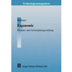 Ergonomie, Fachbücher von Hans-Jörg Bullinger