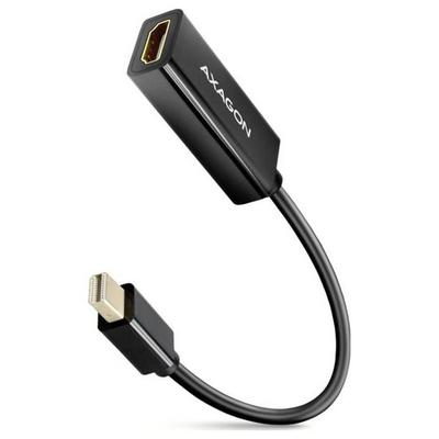 AXAGON RVDM-HI14N Mini-DisplayPort / HDMI Adapter [1x Mini-DisplayPort Stecker - 1x HDMI-Stecker] 15 cm