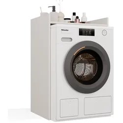 Badezimmerschrank für Waschmaschine POLA NP KASCHMIR Beige Regal für Badezimmer