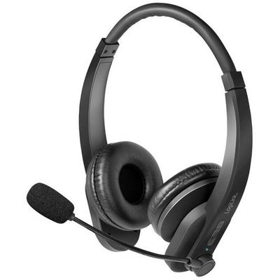 LogiLink BT0060 On Ear Headset Bluetooth® Stereo Schwarz Computer -