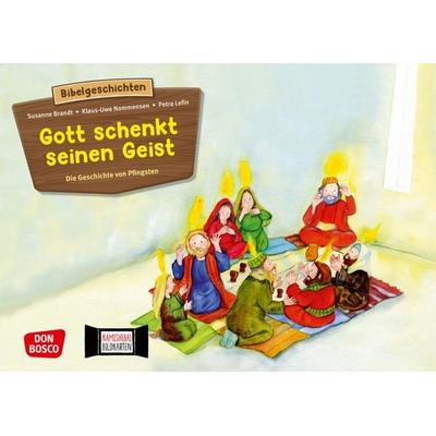 Gott schenkt seinen Geist - Die Geschichte von Pfingsten. Kamishibai Bildkartenset, Sonstige von Susanne Brandt,Klaus-Uwe Nommensen, Don Bosco