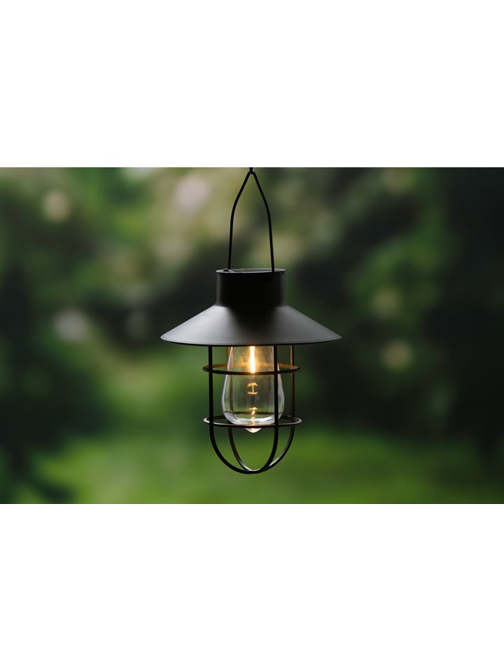 Tarmo Solar-Gartenleuchte in Schwarz - (H)20 cm - onesize
