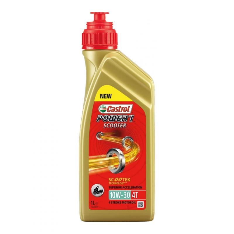 Huile moteur 4T Castrol Power 1 Scooter 10W-30