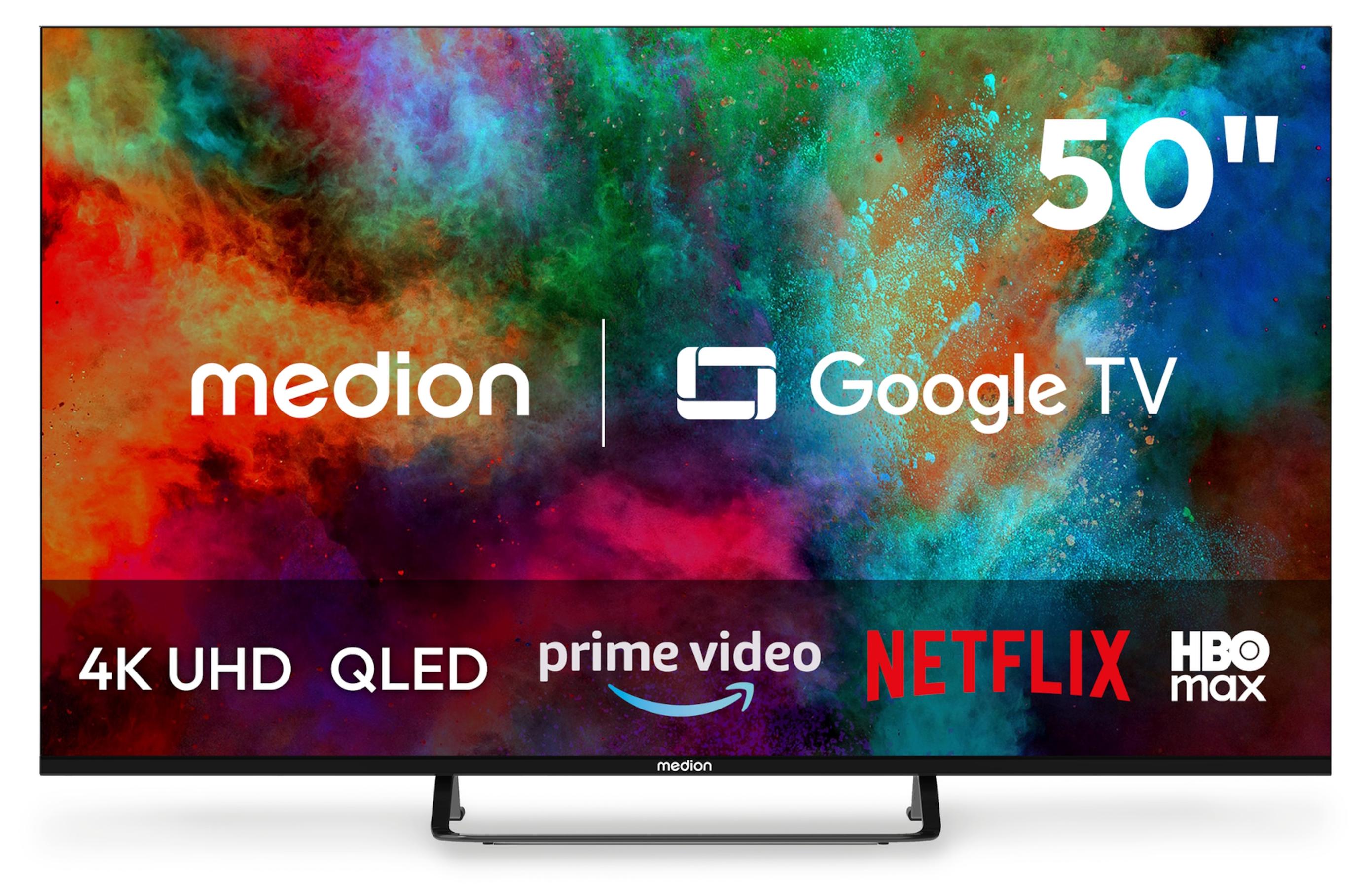MEDION 125,7 cm (50 Zoll) Fernseher 4K Smart TV - MD 850701