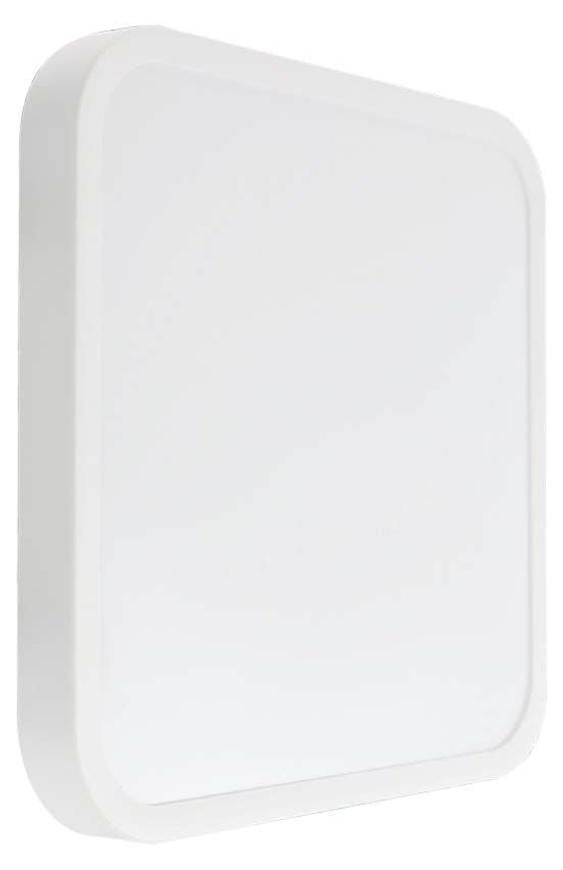 V-TAC VT-8624W-SQ LED-plafondlamp, 24W, vierkant, wit, IP44, 3000K