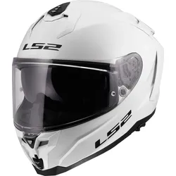 LS2 FF817 Challenger II Solid Integralhelm weiss - XL (61/62)