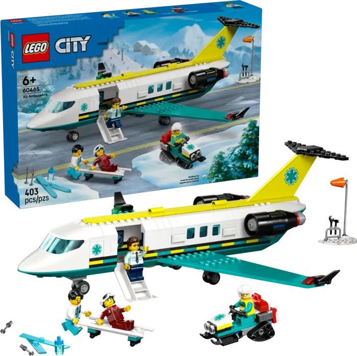 LEGO City 60465 Notfallrettungsflugzeug