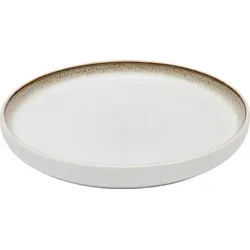 6er-Set KARE DESIGN Brotteller Elio Ø 16 cm Steinzeug Weiß