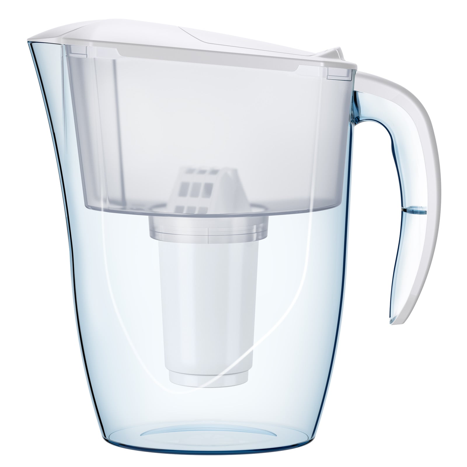 Aquaphor Smile waterfilter, wit, inclusief 1 A5 filterpatroon