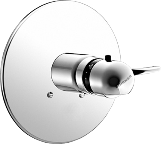 Brausearmatur Hansamix 08619175 Renovierungslösung, chrom
