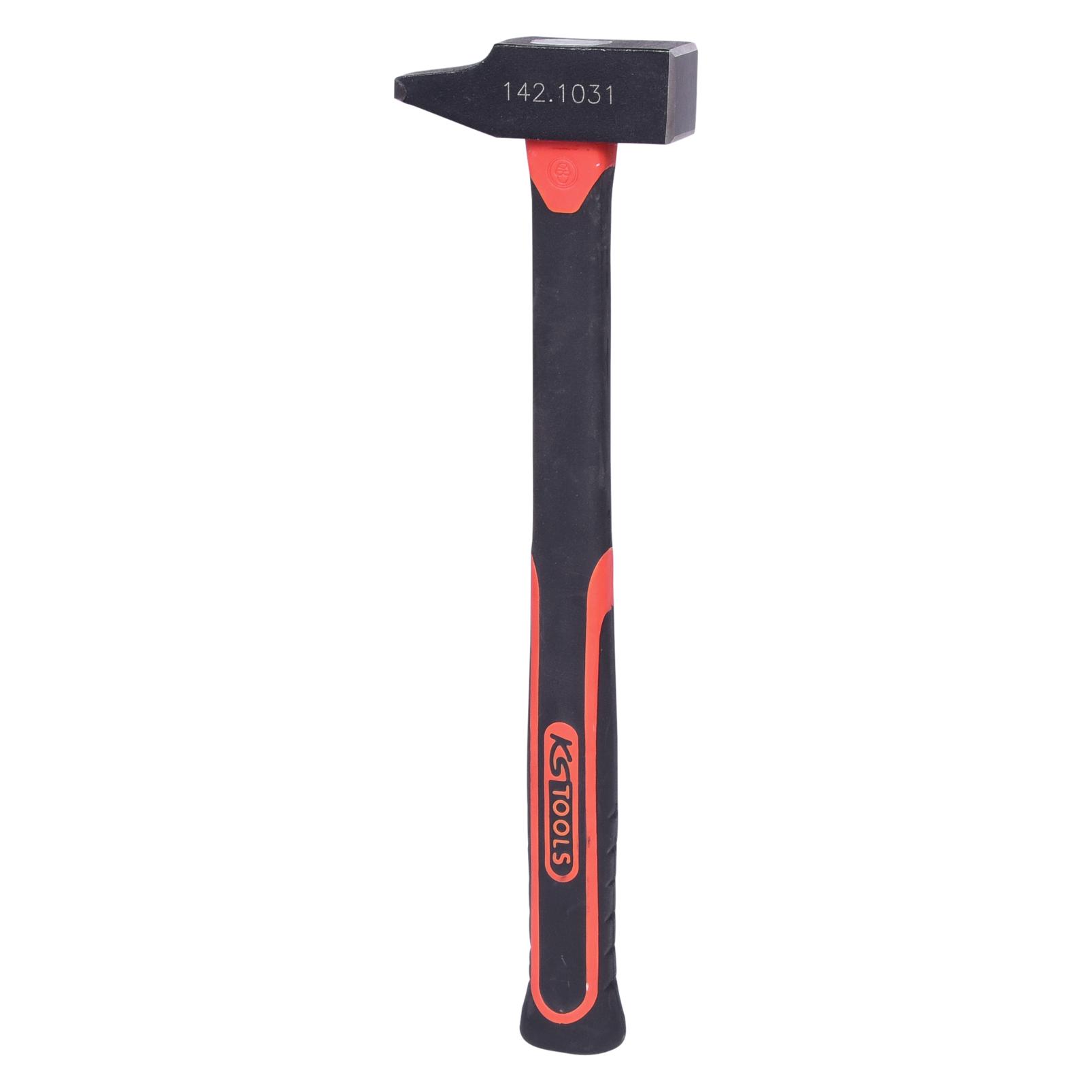 KS Tools Niethammer mit Griff aus drei Materialien, 2,5 kg (2580 g) (142.1251)