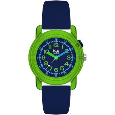 Quarzuhr ICE-WATCH "ICE find - Small - 3H", blau (dunkelblau, blau, blau), Armbanduhren, Kinder, neongrün, Quarzuhr, Armbanduhr, Kinderuhr, Lernuhr, Geburtstag, Schulanfang, Geschenkidee