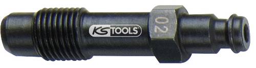 KS Tools 150.3663 Glühkerzen Adapter, M12x1,25 mit Außengewinde, Länge 55mm