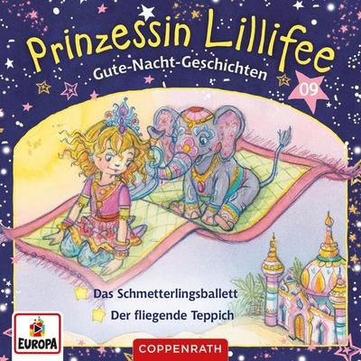 Gute-Nacht-Geschichten Folge 17+18: Das Schmetterlingsballett / Der fliegende Teppich - Markus Löhr,Mathias Schönsee, Audio, 4064066863876