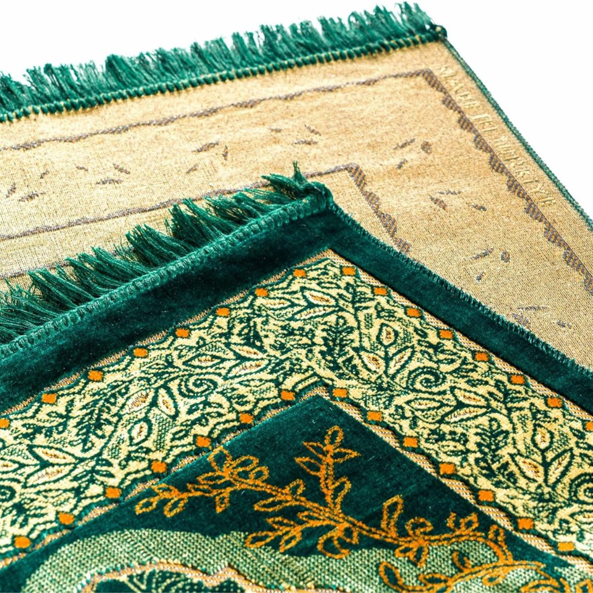 Al-Mahabbah Luxe Fluwelen Gebedskleed voor volwassenen