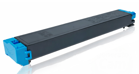 Toner MX-61GTCA C Compatibile per Sharp MX-2630 MX-2651 MX-3050 MX-60GTCA Ciano Pagine 24.000