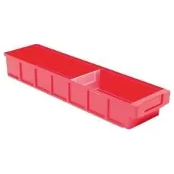 LA-KA-PE Kleinteilebox VKB 600x152x83mm rot
