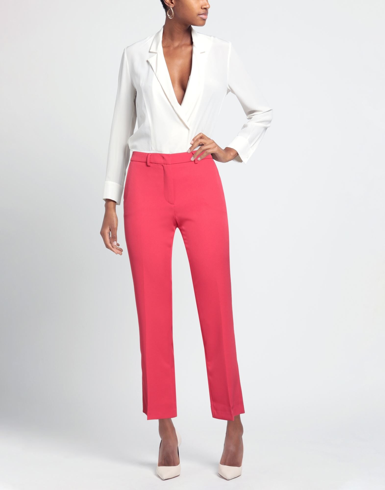 Seventy Venezia Pantalones Mujer Rojo 34,36,38,40,42 Mujer