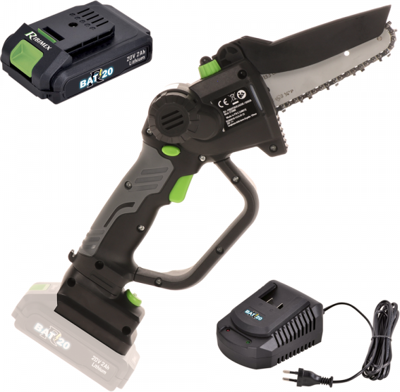 Ribimex PRBAT20/ELAG - Potatore manuale a batteria - 20V/2Ah