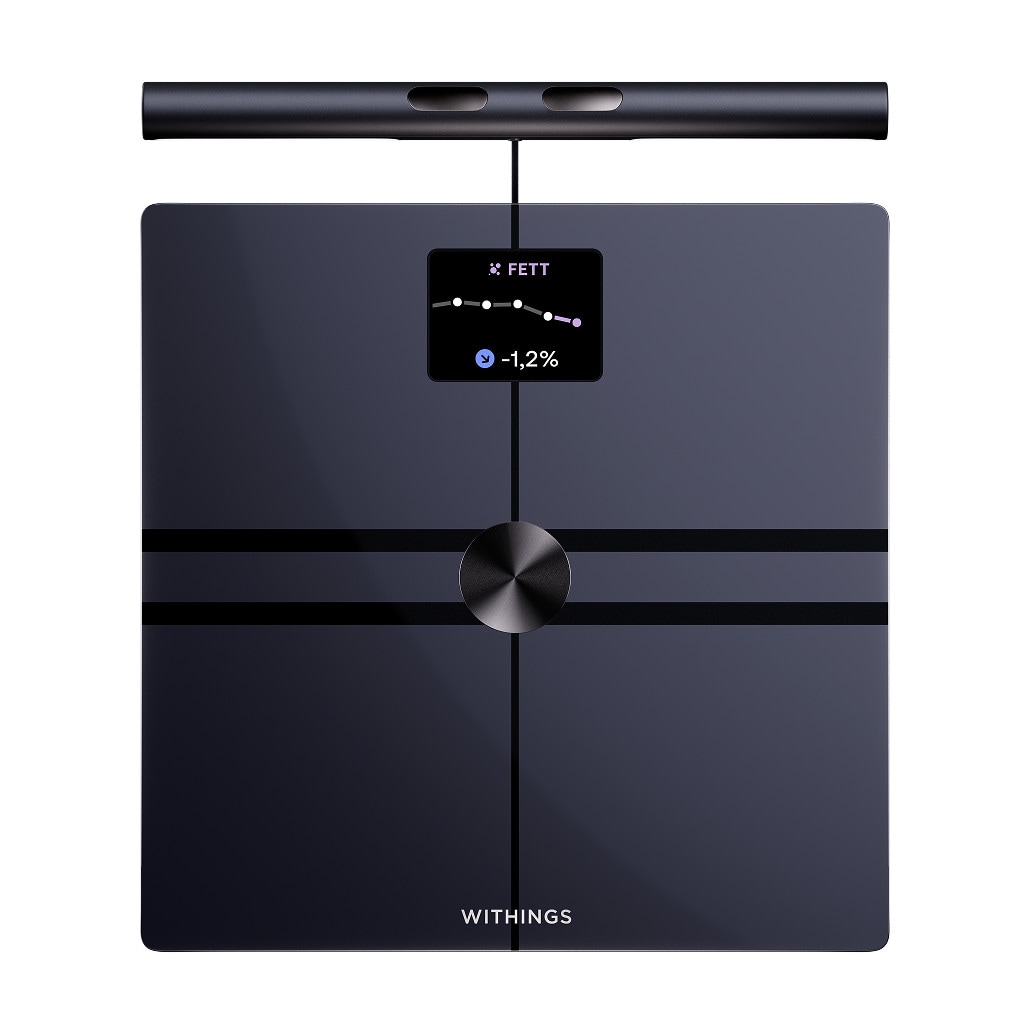 Withings Body Fit Smarte Körperwaage schwarz