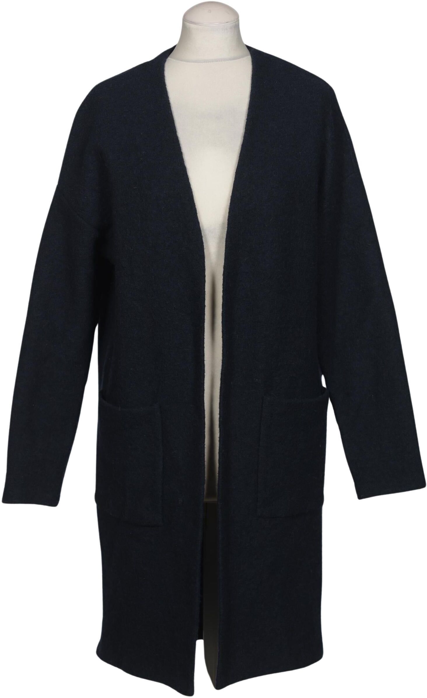 Selected Damen Mantel, Marineblau, Gr. S, Merino - Second Hand