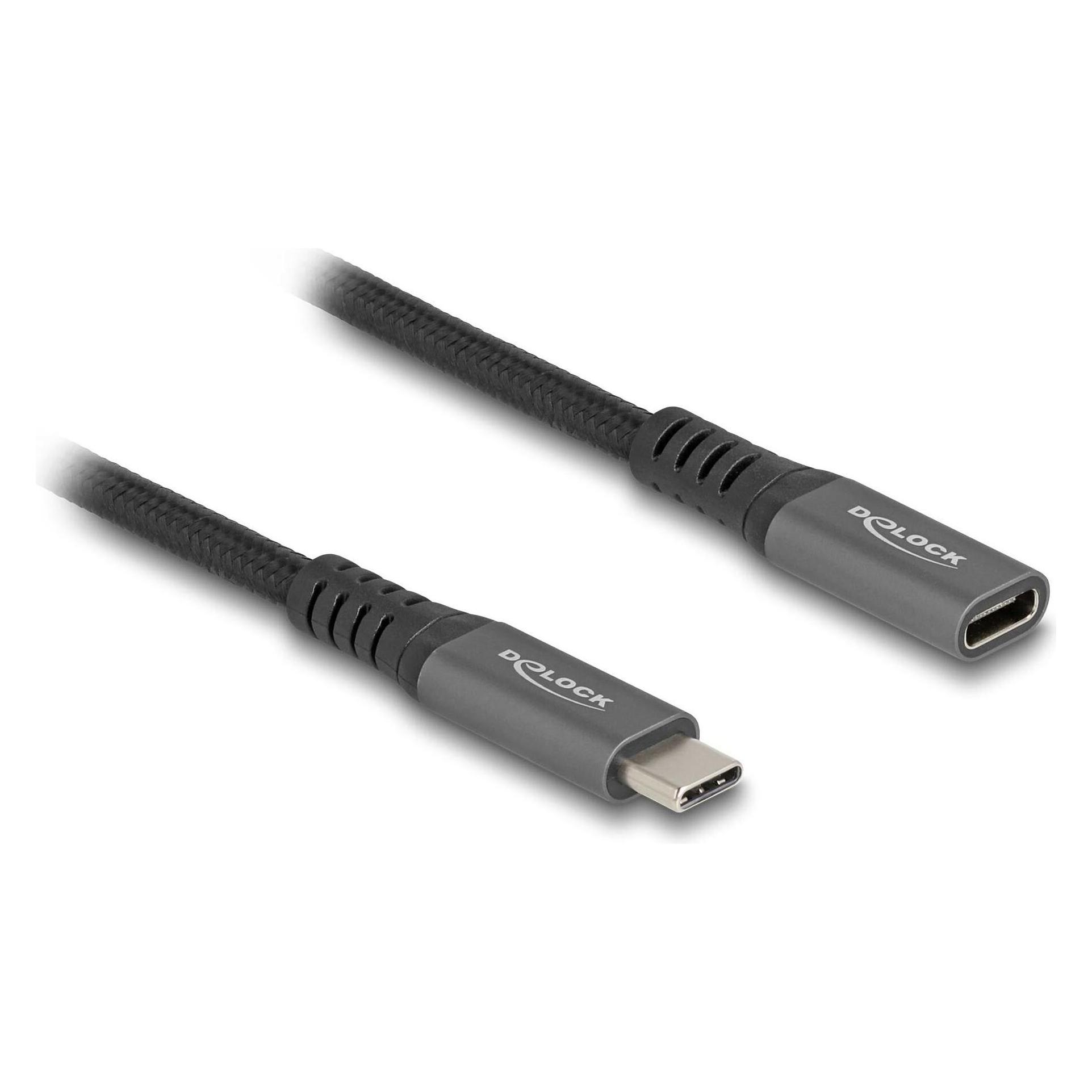 Delock USB Typ C - USB Typ C (1 m, USB 3.2 Gen 2, 100 W) (80022)