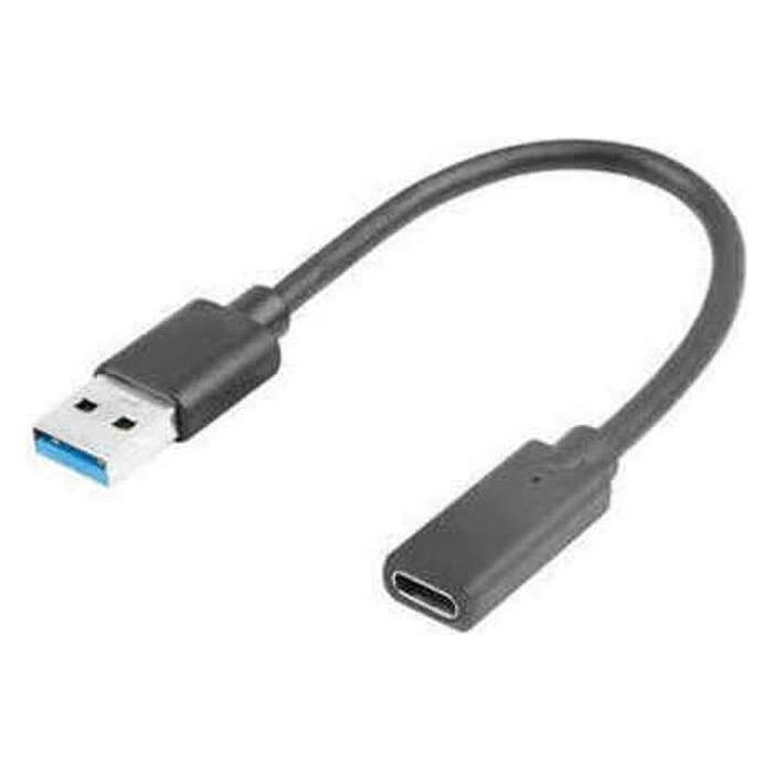 Lanberg AD-UC-UA-03 USB Kabel USB 3.2 Gen 1 (3.1 Gen 1) USB type A USB Typ-C (0.15 m, USB 3.2 Gen 1) (AD-UC-UA-03)