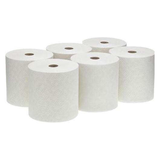 Scott EXTRA STRONG weiss Handtücher-Rolle,6Rollen á304m (6x) (6686)