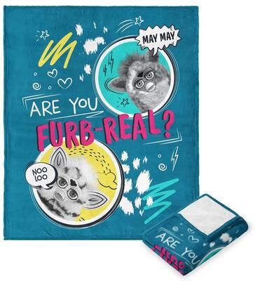 Northwest Hasbro Furby Silk Touch Throw Blanket