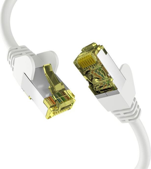 EFB CAT6a Patchkabel S/FTP PIMF Weiss 20m
