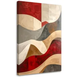 LEINWANDBILD 3D und geometrisch 80x120cm