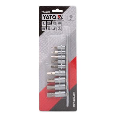 YATO Steckschlüsseleinsatz-Set YT-04401