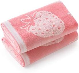 Caro Home Strawberry Fields Kids Bath Towels