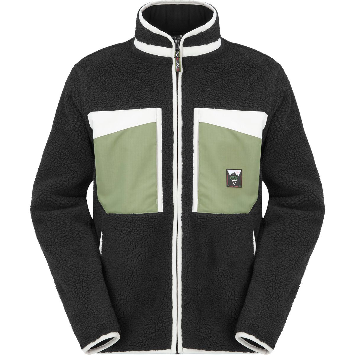 Picture Pmbton Zip Fleece / vintage indigo (B) M MSW0527BTofu / Vintage IndigoM