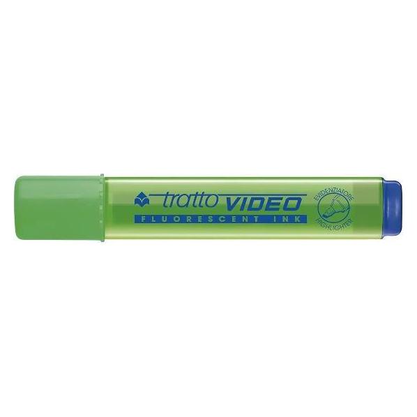 Tratto Video-Highlighter 12 Stück Grün Stumpfe Spitze (12x) (F830202)