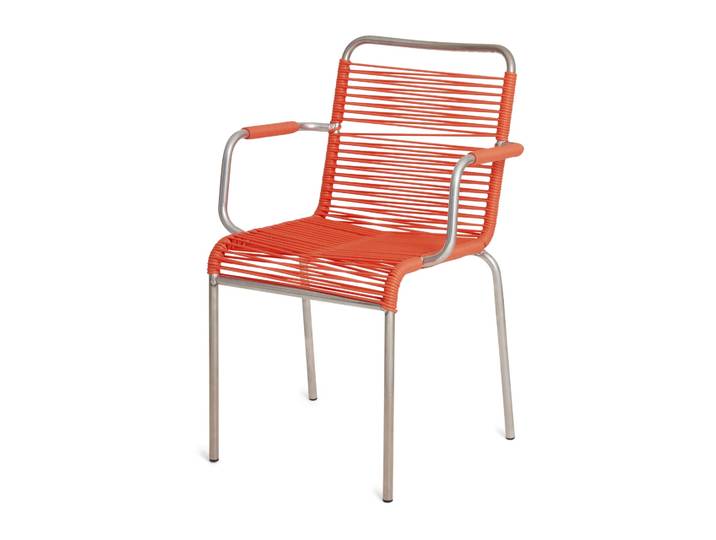 Fiam Mya Armlehnenstuhl Aluminium Orange