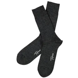 Topeco Men Wool Socks Dunkelgrau Gr 41/45 Herren