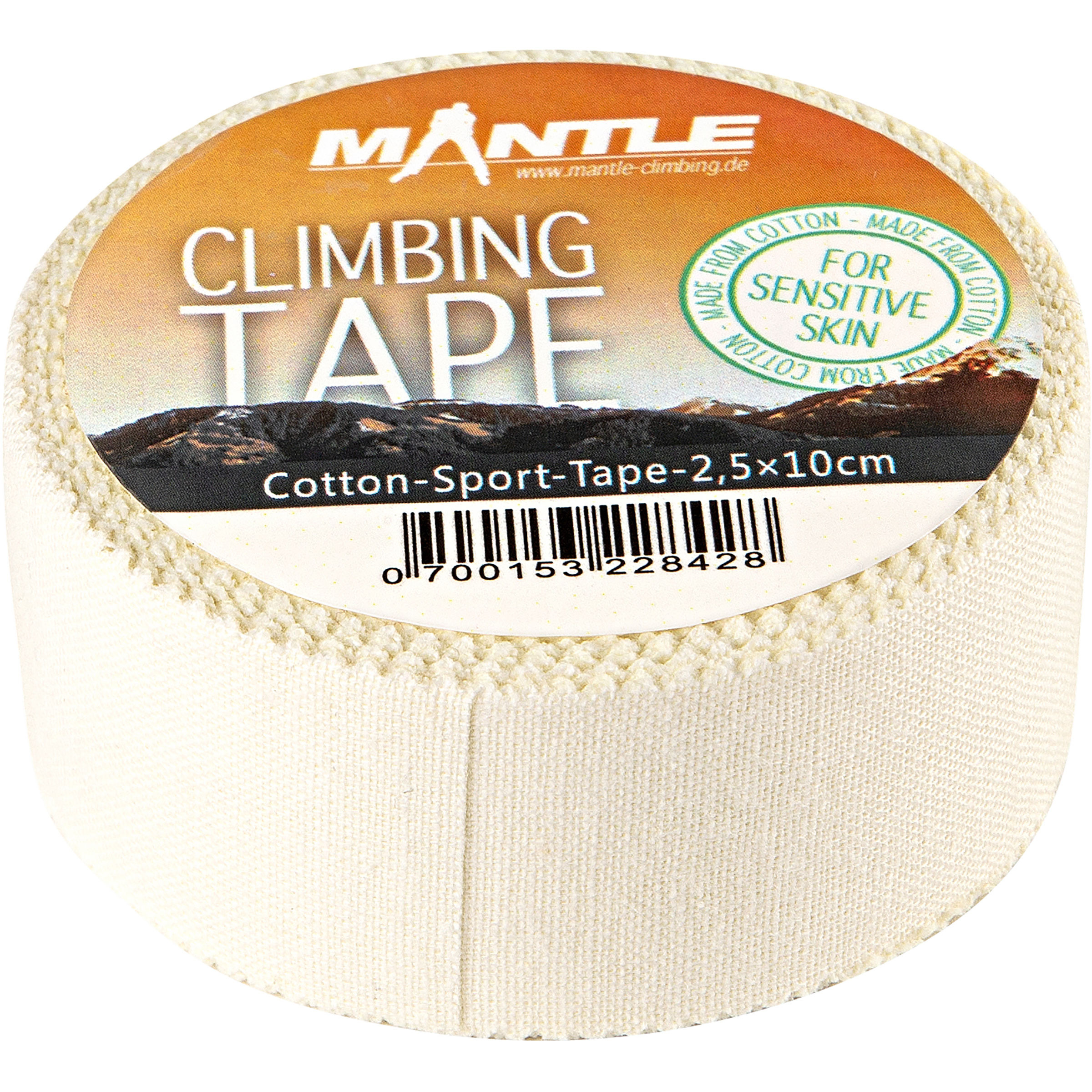 Mantle Climbing 2.5cm Tape Tape weiss Größe 10M Sportklettern | Training & Fitness