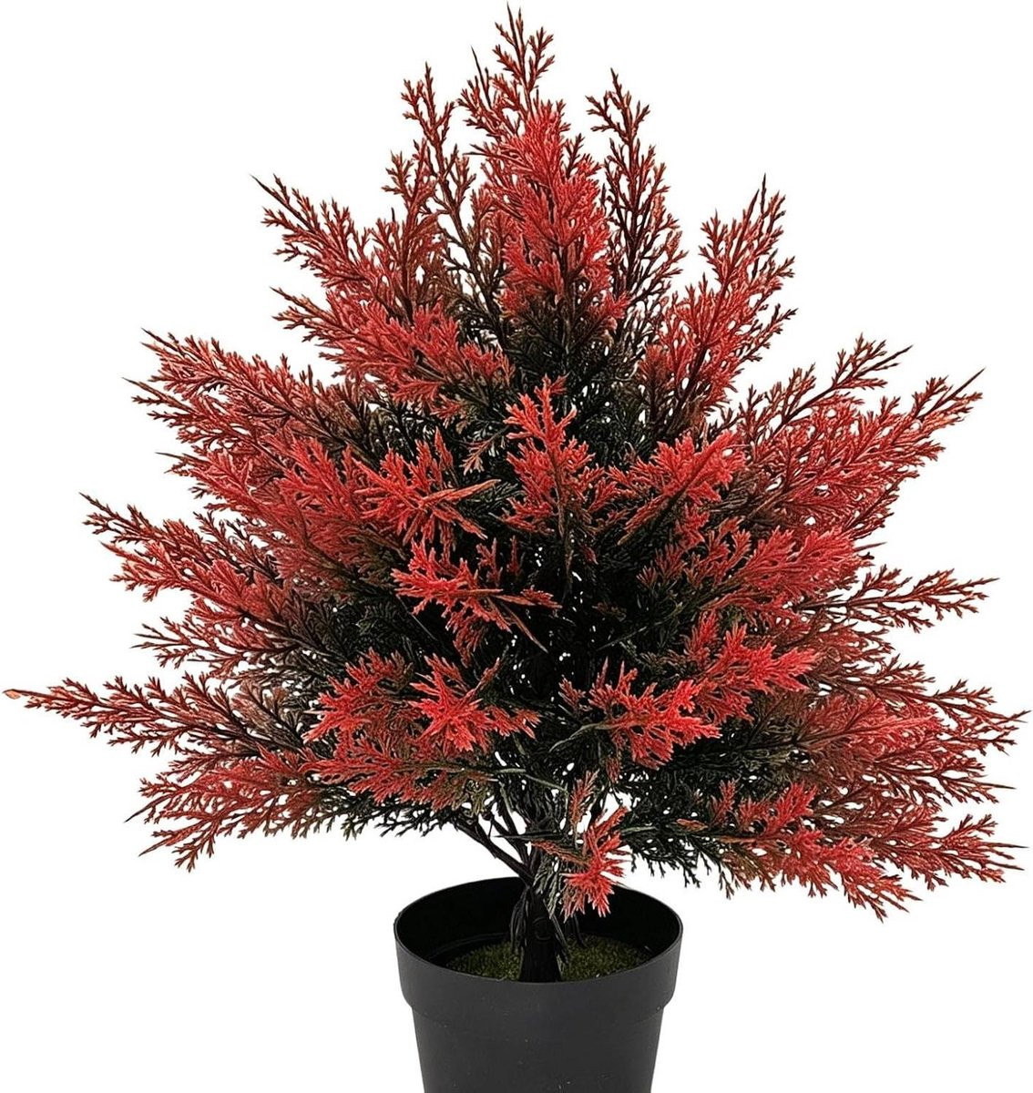 Groene kunstplant struik topiair voor tuin decoratie, 45 cm