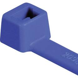 HellermannTyton 116-05416 T80L-N66-BU-C1 Kabelbinder 390 mm 4.60 mm Blau 100 St.