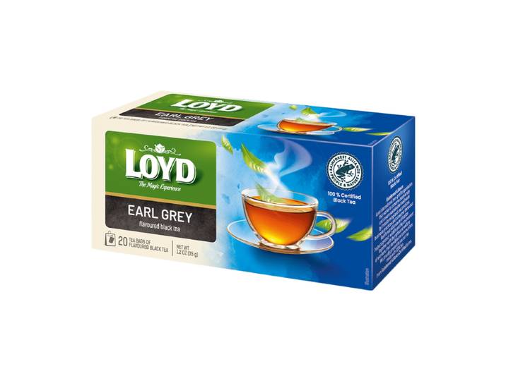 Sachets de thé Earl Grey LOYD 20 x 1,75 g