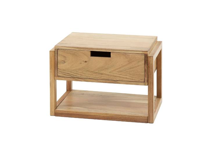 Clemento Holzgestehl Nachttisch
