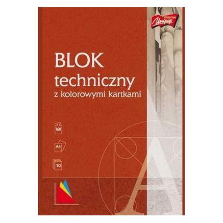 St. Majewski Technischer Block A4 10k Farbmischung 10St. (A4) (5904149120016)